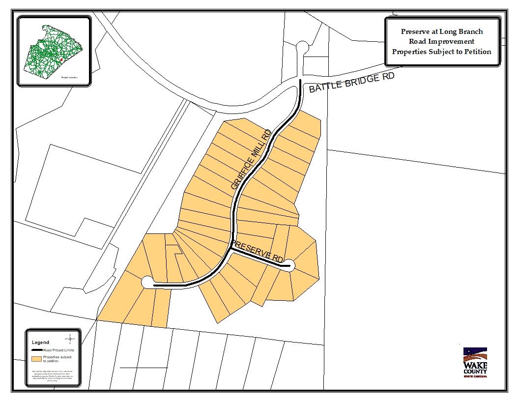 Preserve at Long Branch map Wake County Government